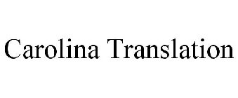 CAROLINA TRANSLATION