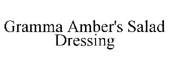GRAMMA AMBER'S SALAD DRESSING