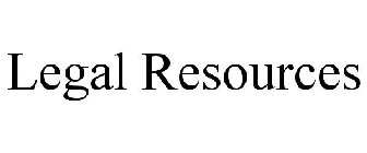 LEGAL RESOURCES