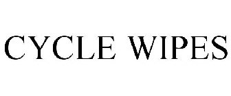 CYCLE WIPES