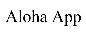 ALOHA APP