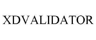 XDVALIDATOR