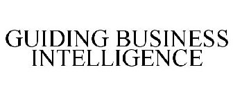 GUIDING BUSINESS INTELLIGENCE