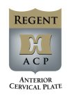 REGENT ACP ANTERIOR CERVICAL PLATE