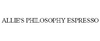 ALLIE'S PHILOSOPHY ESPRESSO