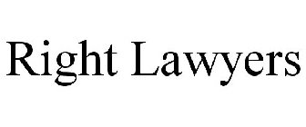 RIGHT LAWYERS