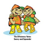 THE EFFICIENCY TWINS SAVVY AND SQUANDER