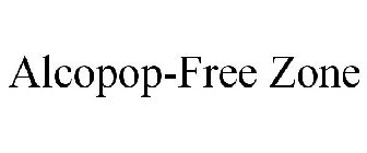 ALCOPOP-FREE ZONE