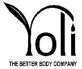 YOLI THE BETTER BODY COMPANY