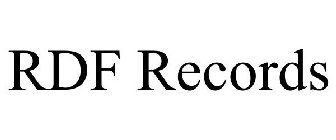 RDF RECORDS