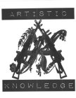 AK ARTISTIC KNOWLEDGE