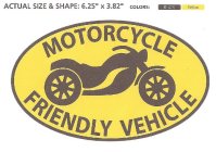 MOTORCYCLE FRIENDLY VEHICLE