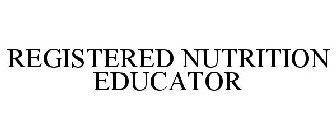 REGISTERED NUTRITION EDUCATOR