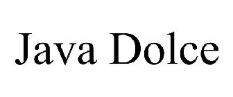 JAVA DOLCE