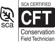SCA SCA CERTIFIED CFT CONSERVATION FIELD TECHNICIAN