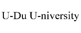 U-DU U-NIVERSITY