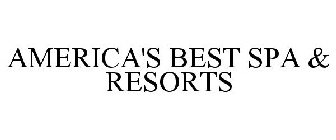 AMERICA'S BEST SPA & RESORTS