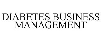 DIABETES BUSINESS MANAGEMENT
