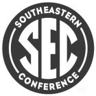 SEC SOUTHEASTERN CONFERENCE