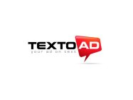 TEXTO AD YOUR AD ON TEXT