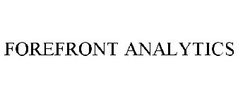 FOREFRONT ANALYTICS