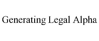 GENERATING LEGAL ALPHA