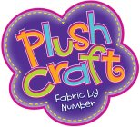 PLUSH CRAFT FABRIC BY NUMBER