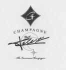 C CHAMPAGNE FRED F CELEST THE LUMINOUS CHAMPAGNE.