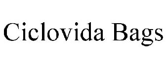 CICLOVIDA BAGS