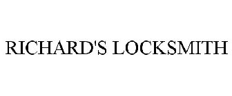 RICHARD'S LOCKSMITH