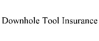 DOWNHOLE TOOL INSURANCE