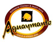 AGUAYMANTO ROTISSERIE CHICKEN & MUCH MORE GRILL IN A UNIQUE STYLE