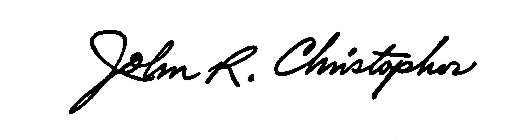 JOHN R. CHRISTOPHER