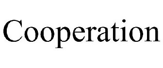 COOPERATION