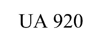 UA 920