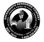 SACRAMENTO RENDERING COMPANY EST. 1913 1-800-339-6493 FRENCH FRIES TO FUEL FRENCH FRIES BIO DIESEL