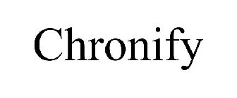 CHRONIFY