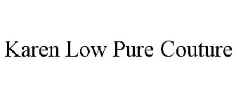 KAREN LOW PURE COUTURE