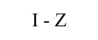 I - Z