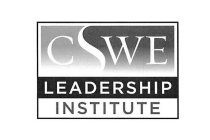 CSWE LEADERSHIP INSTITUTE