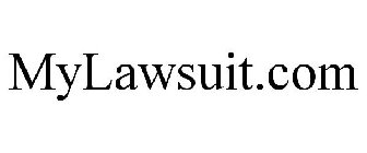 MYLAWSUIT.COM