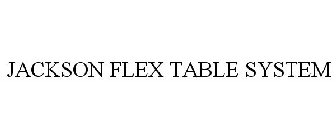 JACKSON FLEX TABLE SYSTEM