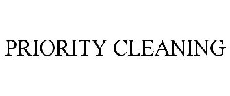 PRIORITY CLEANING