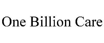 ONE BILLION CARE