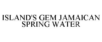 ISLAND'S GEM JAMAICAN SPRING WATER