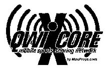 QWIXCORE MOBILE SPORTS SCORING NETWORK BY MAXPREPS.COM