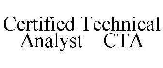 CERTIFIED TECHNICAL ANALYST CTA