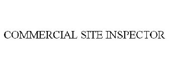 COMMERCIAL SITE INSPECTOR