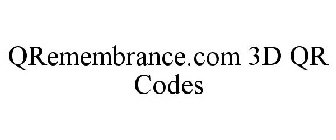 QREMEMBRANCE.COM 3D QR CODES