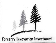 FORESTRY INNOVATION INVESTMENT